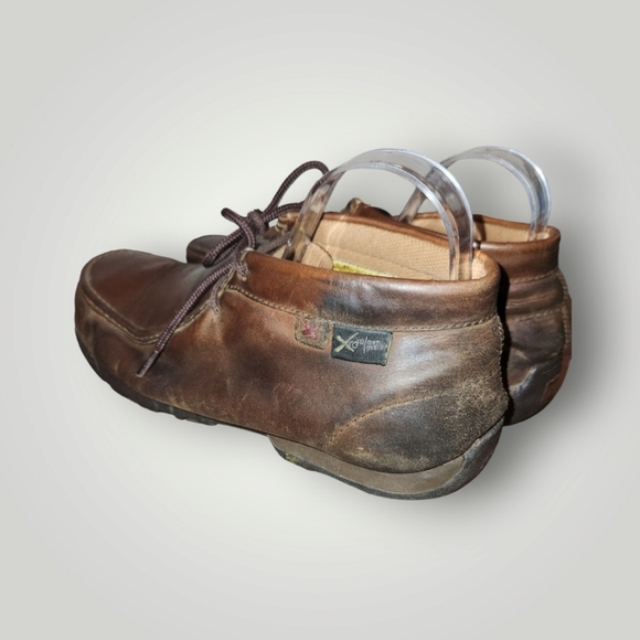 Twisted X mens mdmw001 brown leather Moccasins boots size 10 - Picture 2 of 15